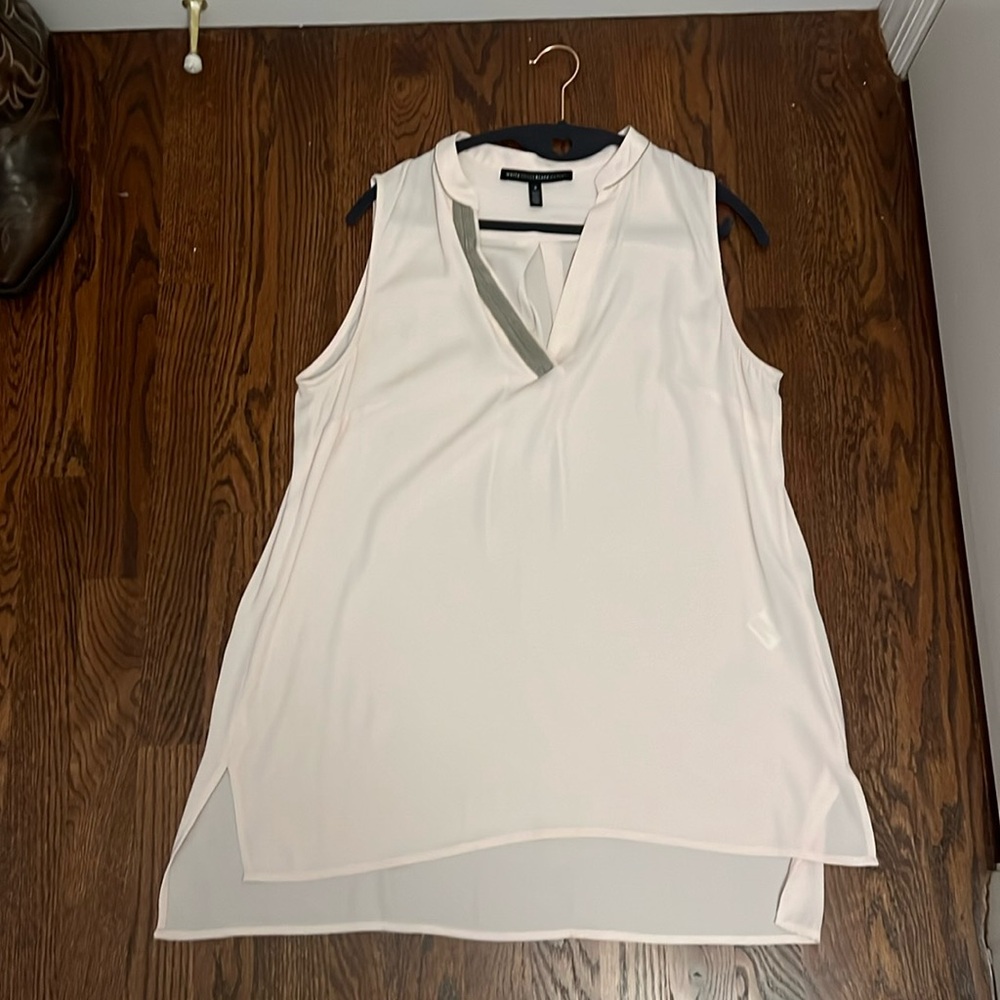 WHBM pink blouse size 8